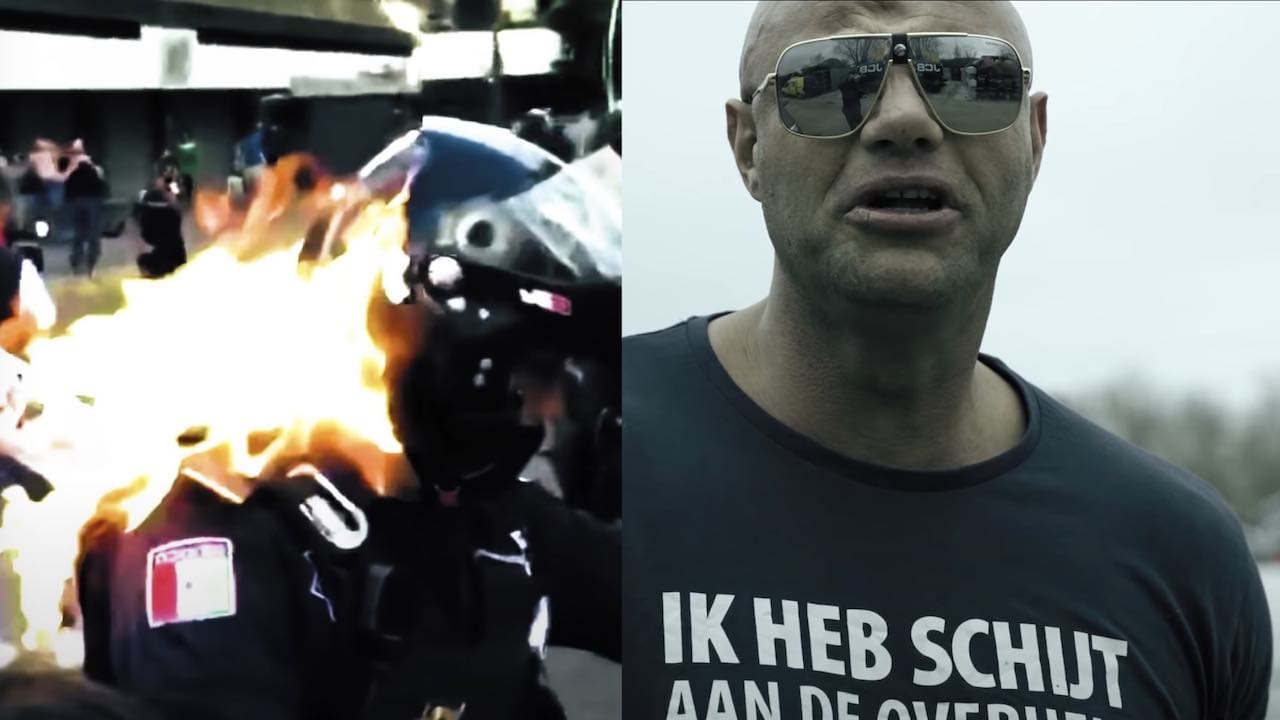 Alex Soze shockeert met videoclip. Promoot hij geweld tegen agenten?