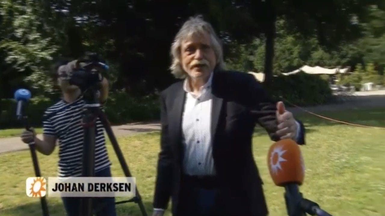 Video: ruzie tussen Johan Derksen en Maxim Hartman