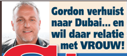 Er is een god, Gordon gaat echt weg