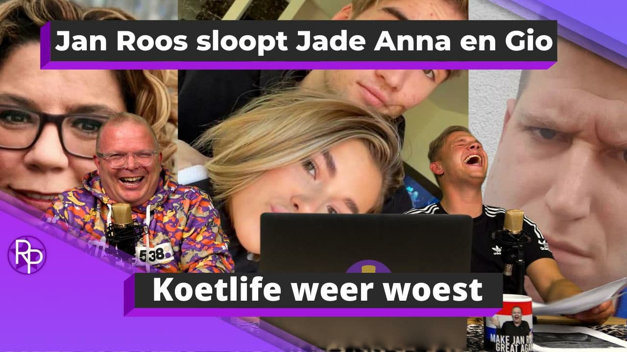 #55 Jan Roos sloopt Gio en Jade Anna & moest op gesprek komen bij Talpa