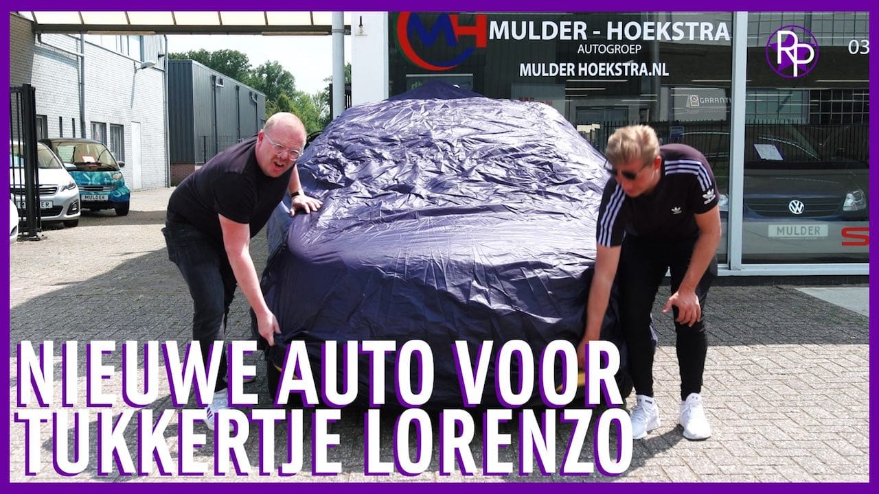 Tukkertje Lorenzo krijgt nieuwe auto van Roddelpraat