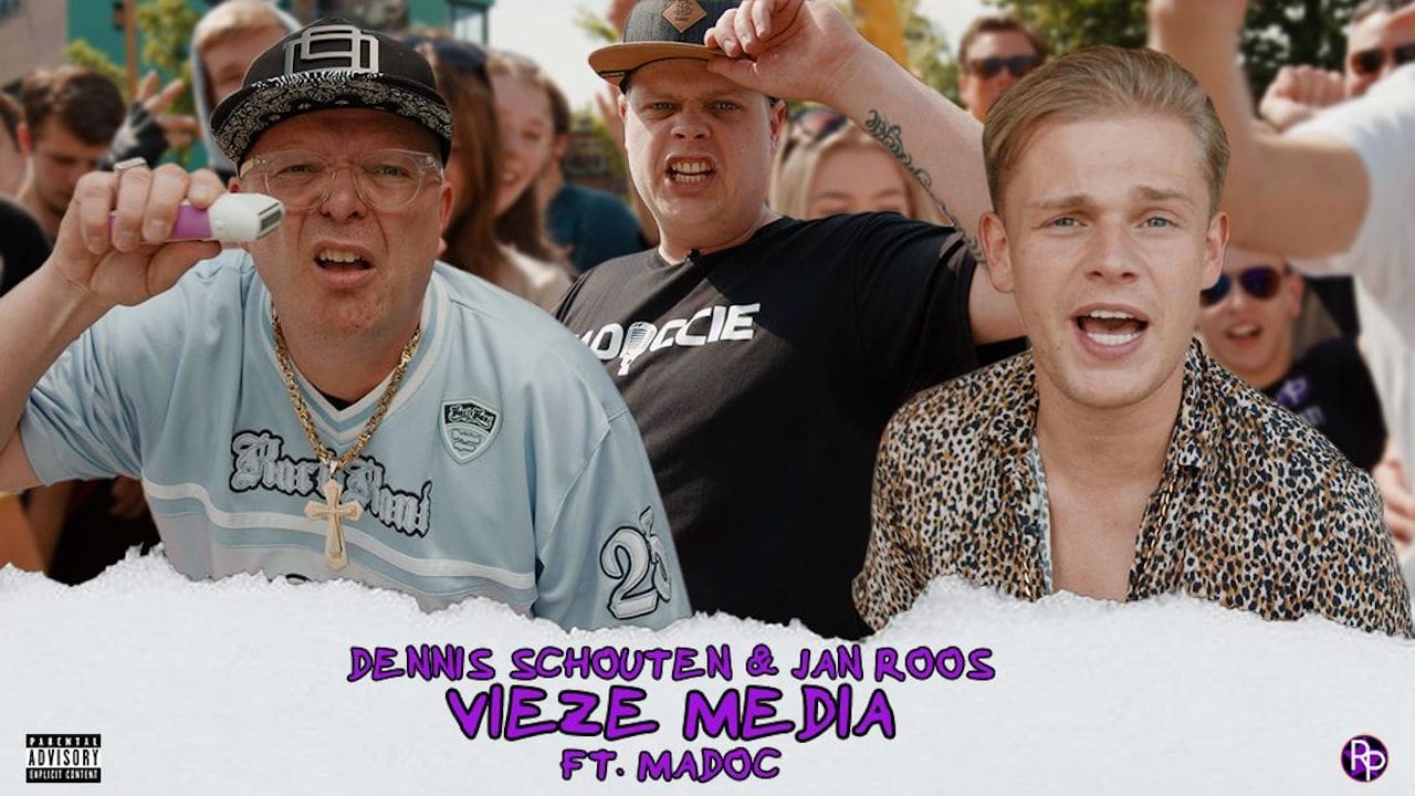 Jan, Dennis en Madoc scoren hit met ‘Vieze Media’