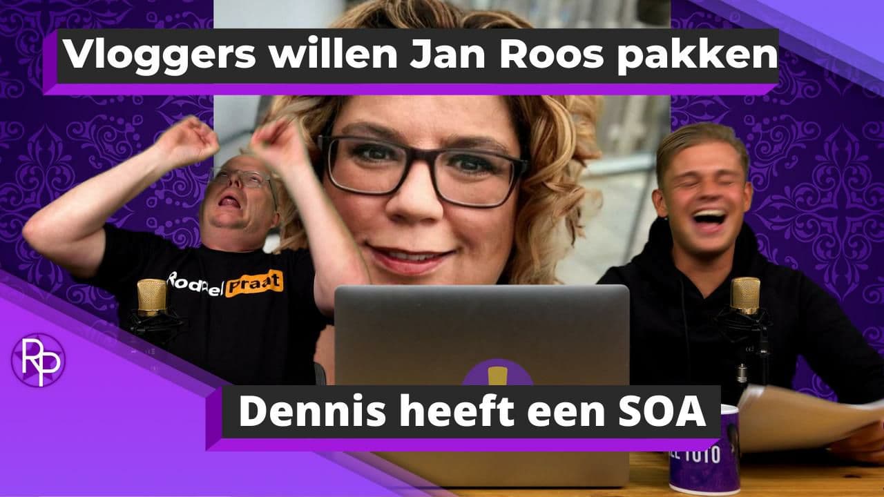 Vloggers boos op Jan Roos en willen zijn adres: ‘Kom maar’ | RoddelPraat