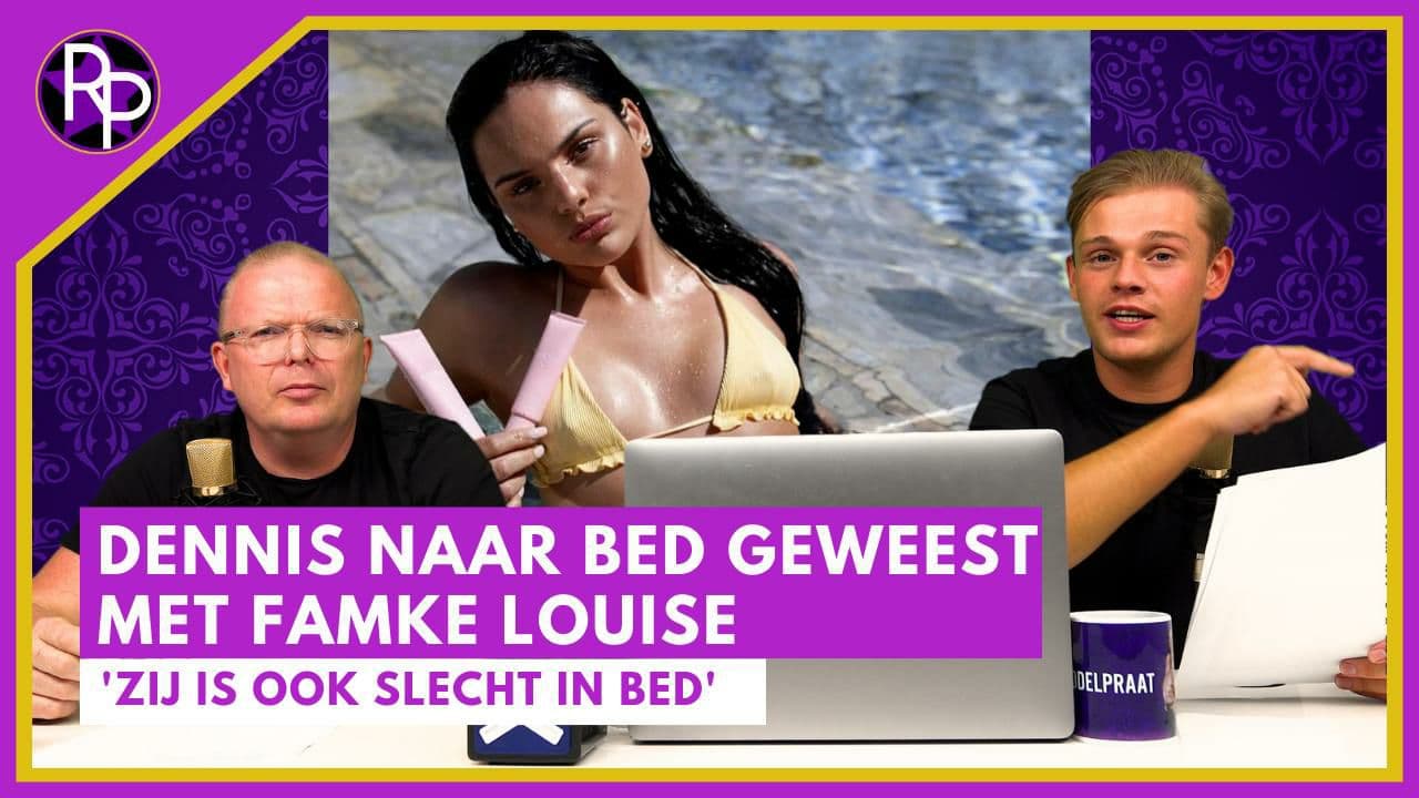 Dennis is naar bed geweest met Famke Louise & Zijn afgang bij Expeditie Robinson | RoddelPraat