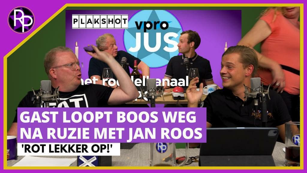 BN’er loopt boos weg na ruzie met Jan Roos | RoddelPraat