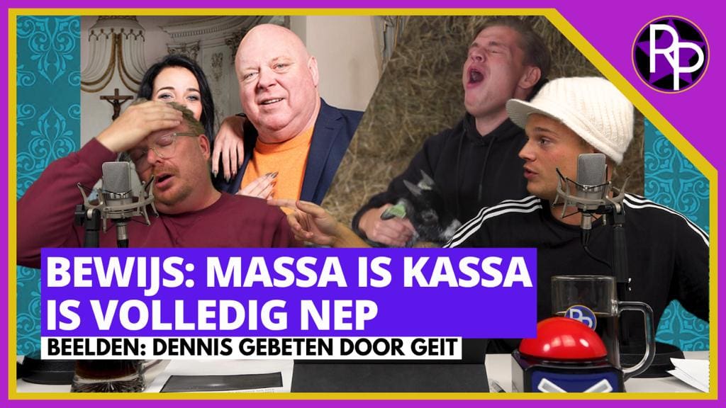 Massa is kassa met Peter Gillis is volledig nep & Dennis Schouten gebeten door geit