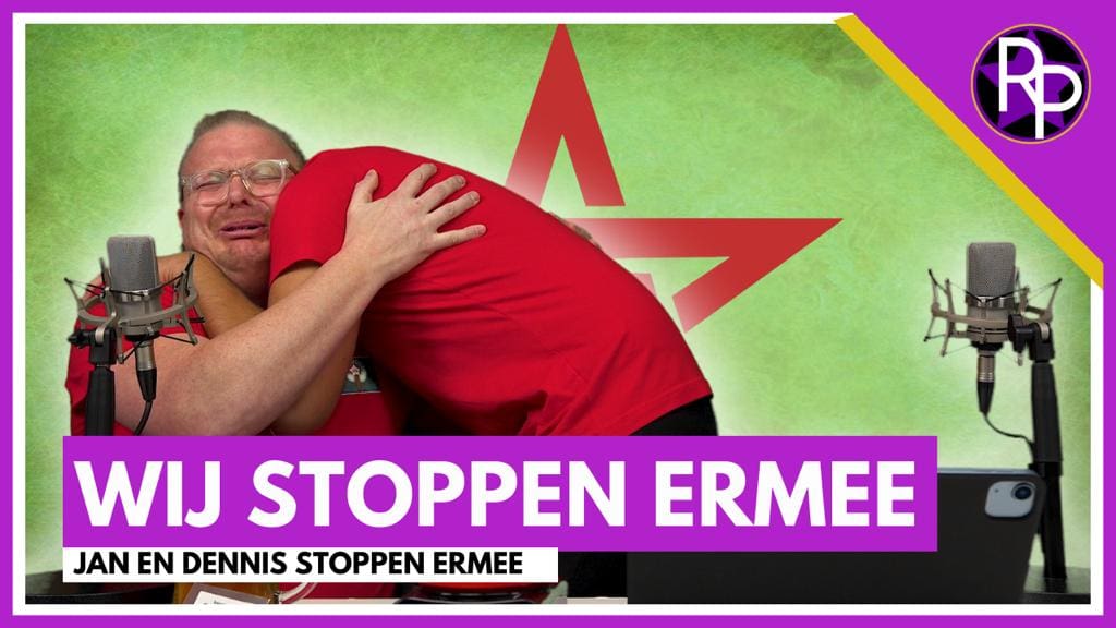 Jan Roos en Dennis Schouten stoppen met RoddelPraat