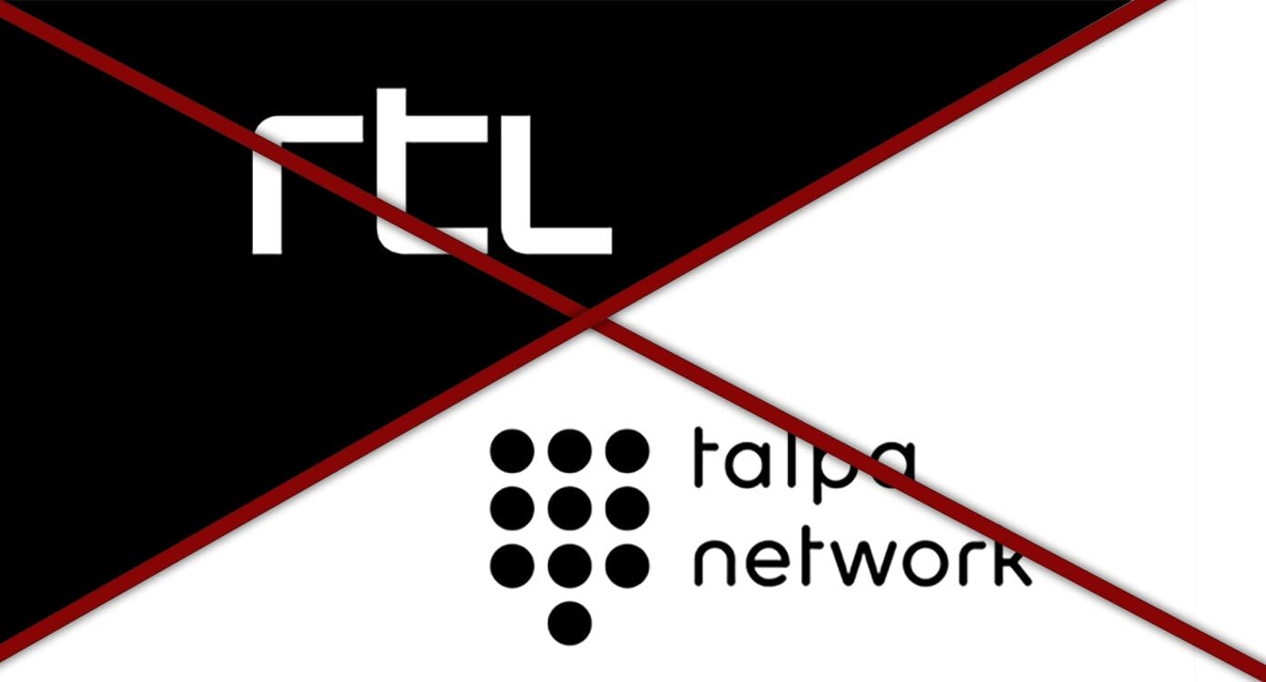 Fusie RTL en Talpa gaat niet door