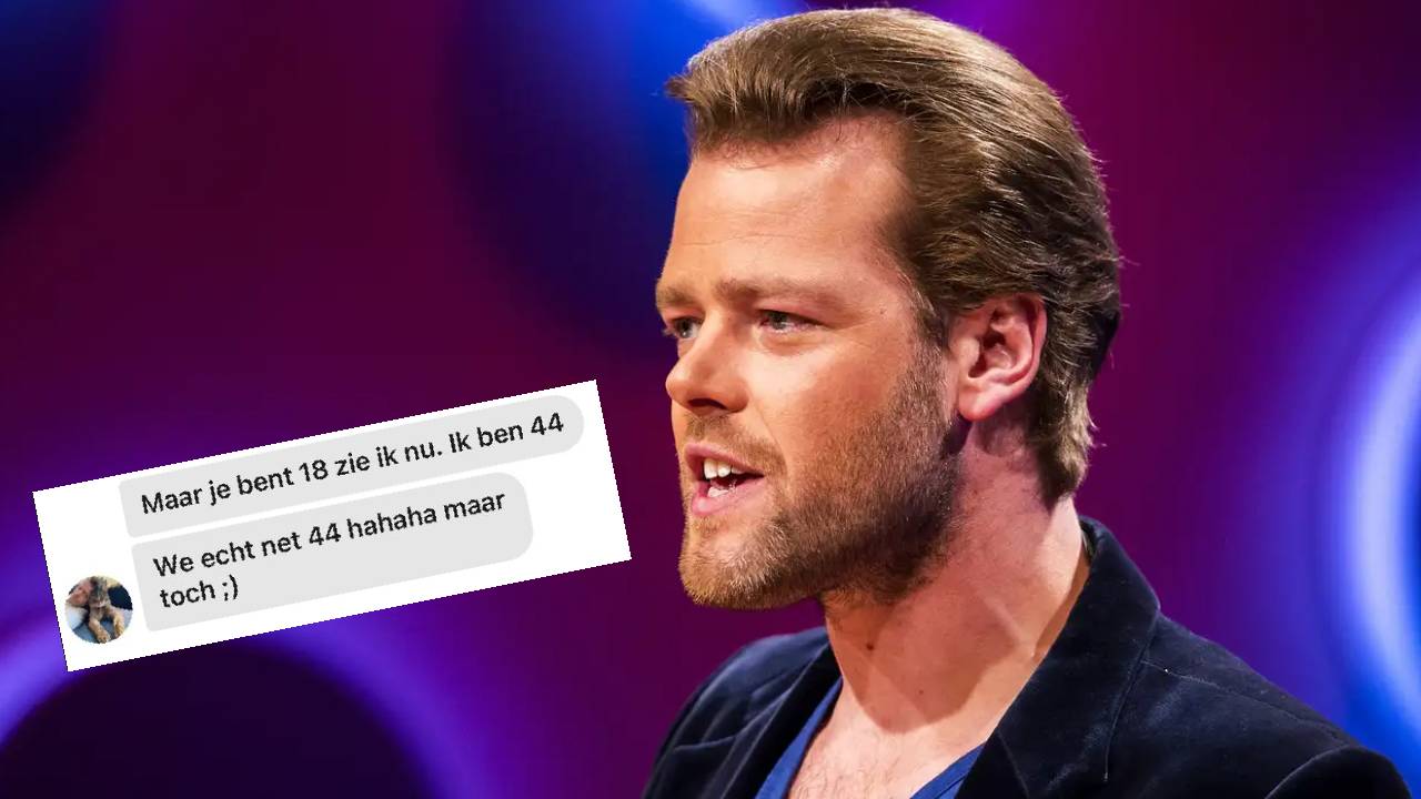 BETRAPT: Martijn Koning praat met veel te jong meisje