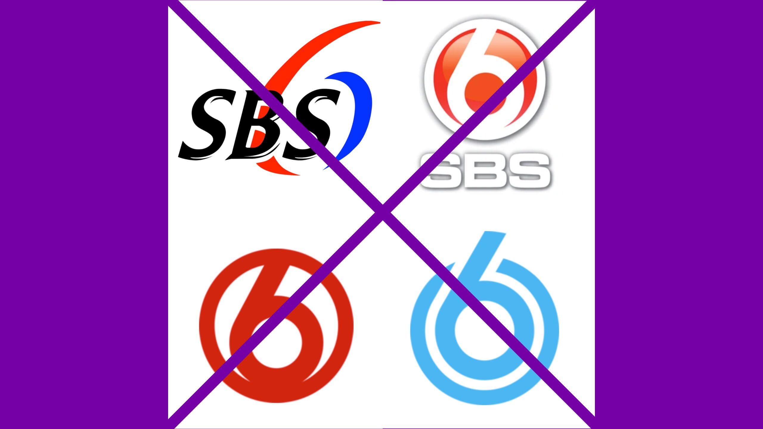 Dit is het nieuwe logo van SBS 6