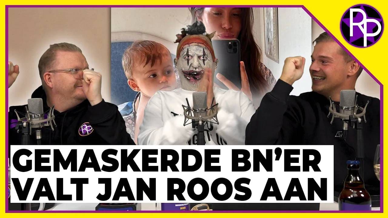 Gemaskerde man valt Jan Roos aan & Dennis Schouten haat Jaimie Vaes