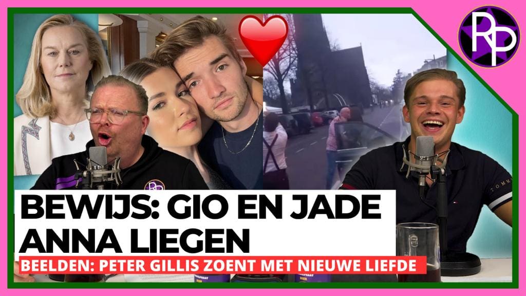 Peter Gillis zoent met nieuwe liefde & Bewijs: Gio Latooy en Jade Anna liegen