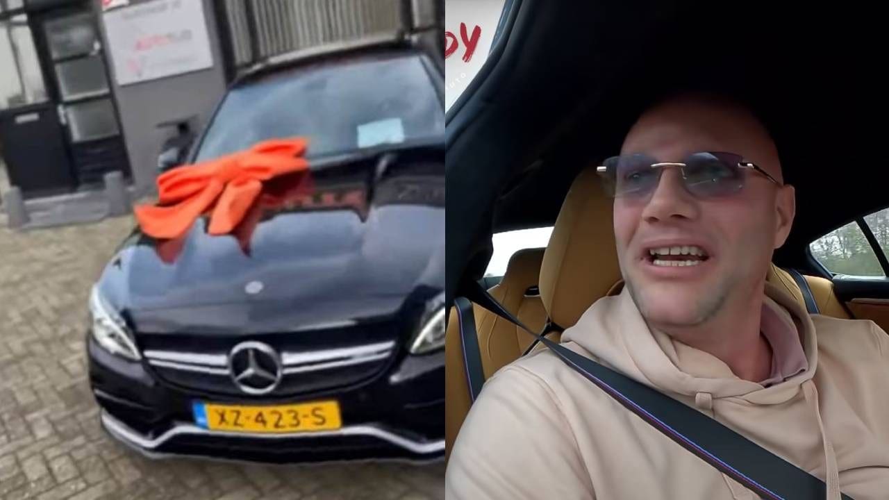 Alex Soze laat 14-jarig kind in zijn auto rijden