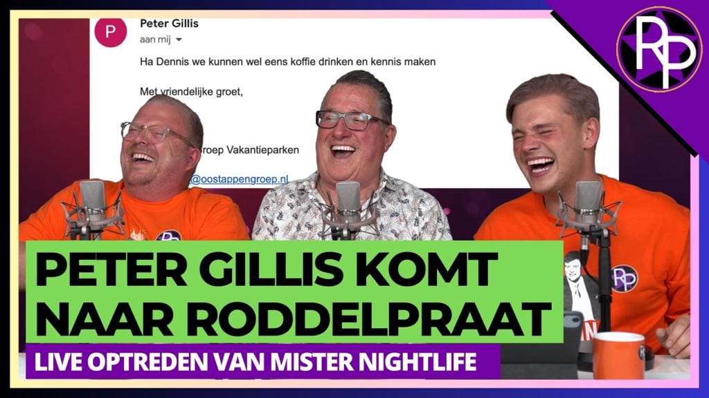 Peter Gillis komt naar RoddelPraat