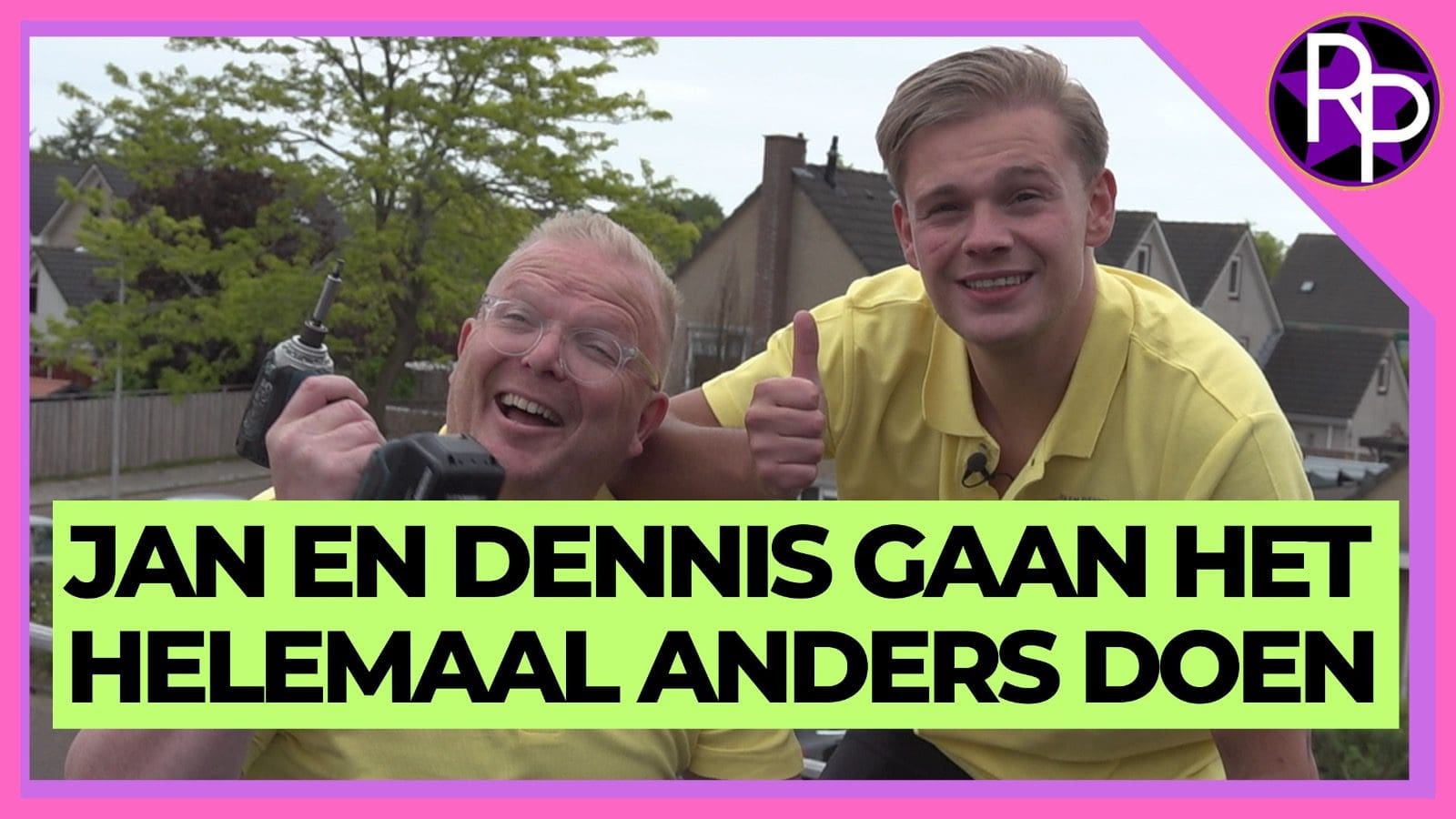 Jan Roos en Dennis Schouten gaan het helemaal anders doen