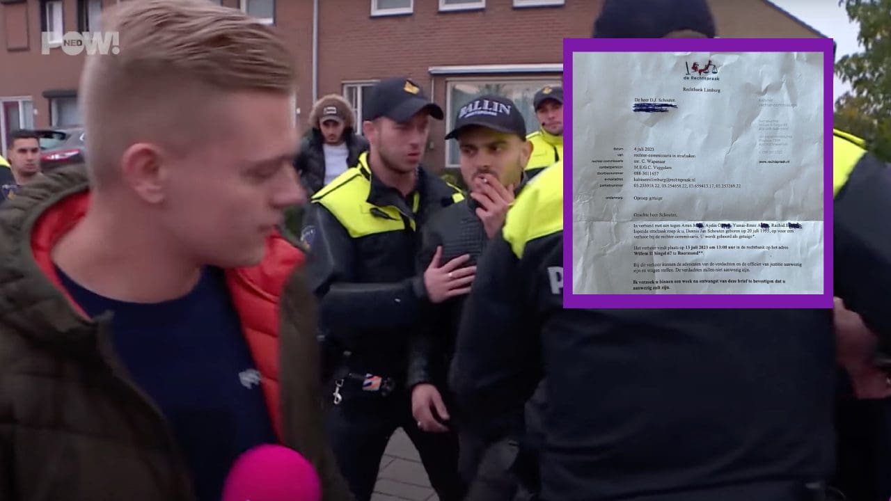 Politie gaat Dennis Schouten arresteren: ‘Ik moet getuigen of de gevangenis in’