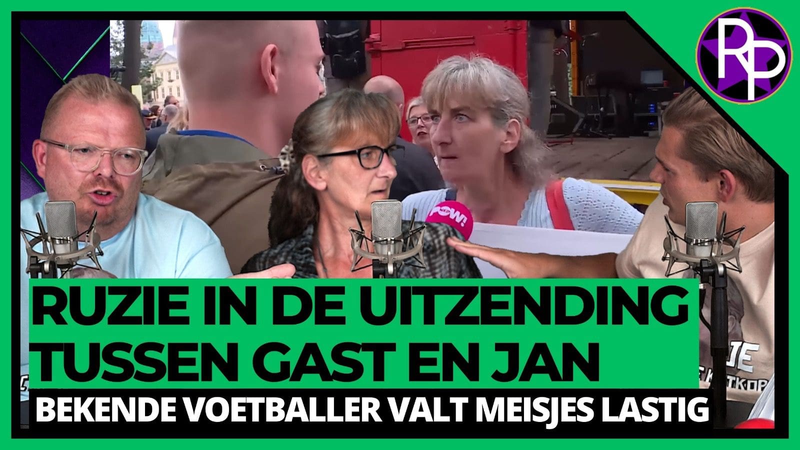 Ruzie tussen Jan Roos en gast: ‘Jij bent knettergek’ & Bekende voetballer valt meisjes lastig