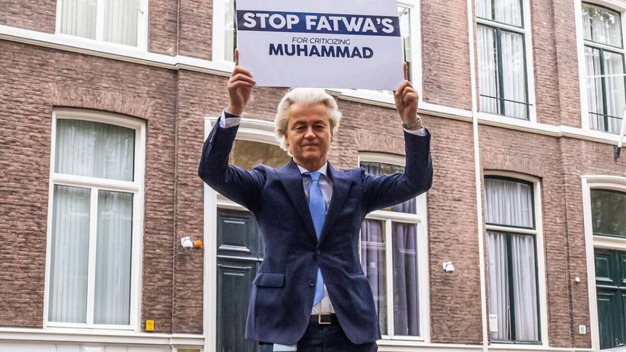 Géén twaalf jaar cel voor Pakistaan voor oproep tot moord Geert Wilders