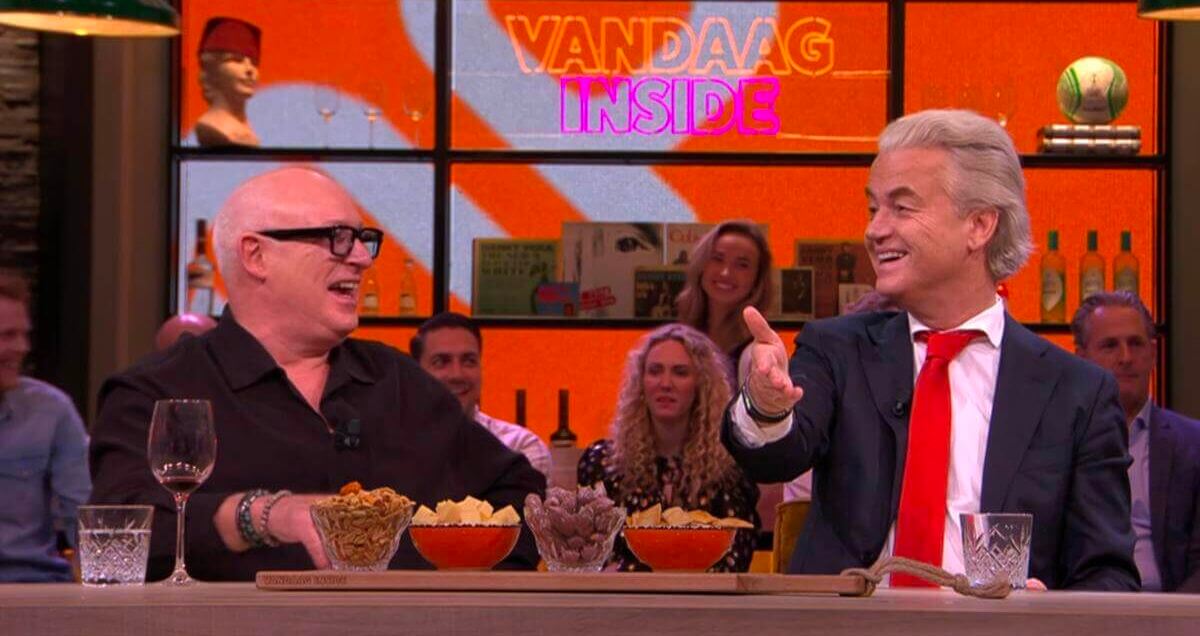 Geert Wilders mag geen borrelhapje pakken bij Vandaag Inside