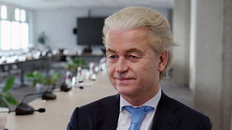 Beelden: Geert Wilders was vroeger al goed met een potlood