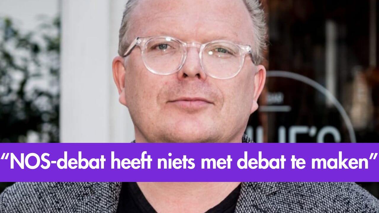 Jan Roos: NOS-debat heeft niets met debat te maken