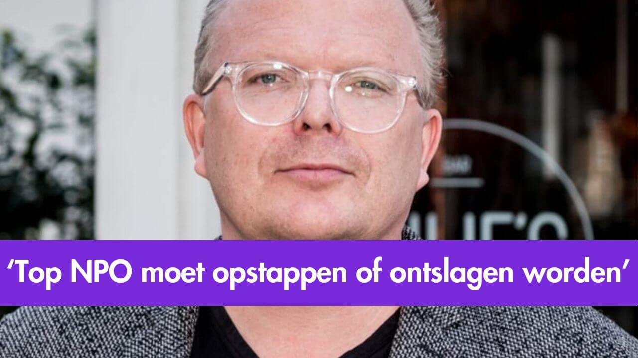 Jan Roos: Top NPO moet opstappen of ontslagen worden