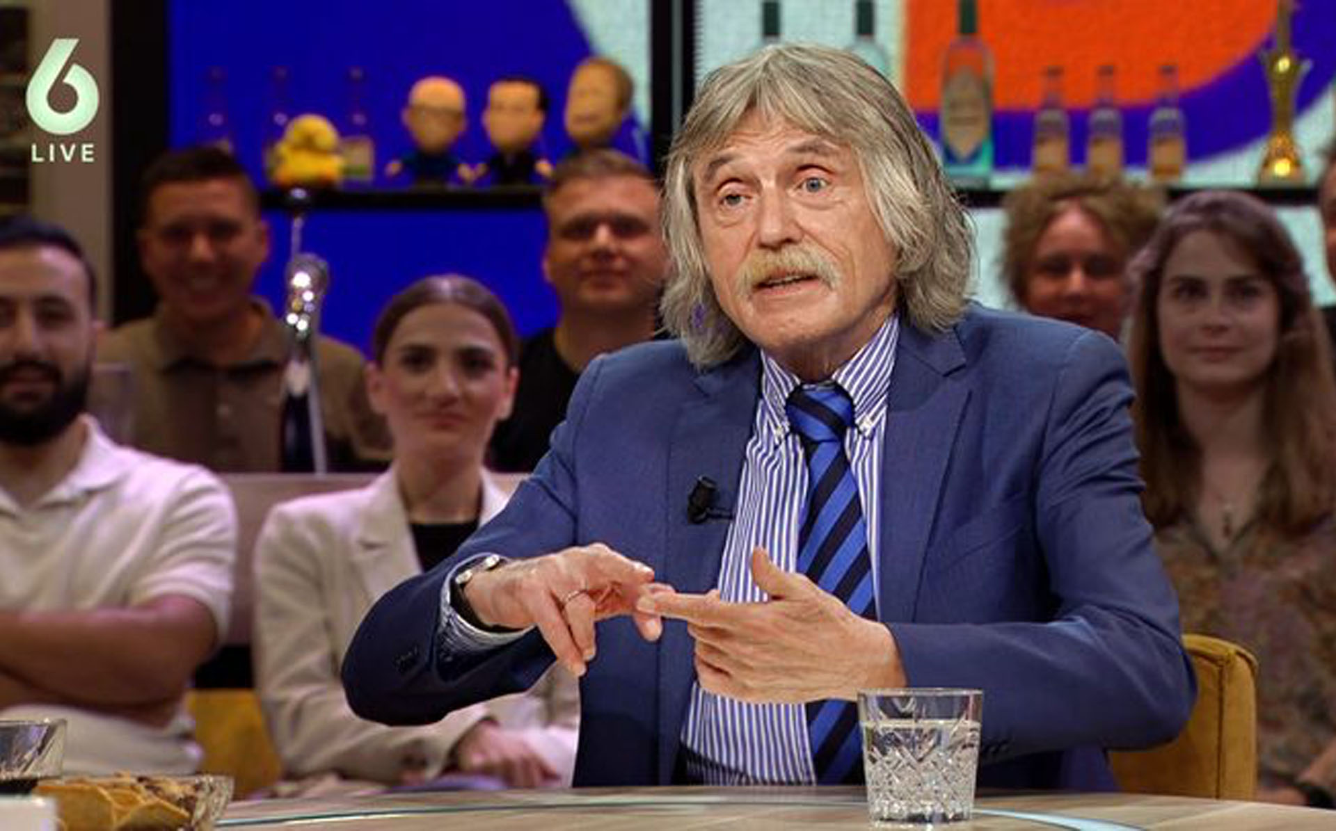 Johan Derksen: ‘Je ziet die dikke meneer op die camping en die trekt gewoon kijkers’