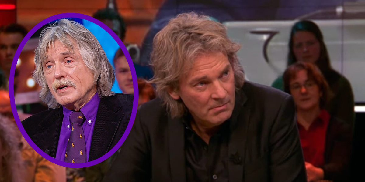 Johan Derksen over Matthijs van Nieuwkerk: ‘Heeft alleen een kort lontje’