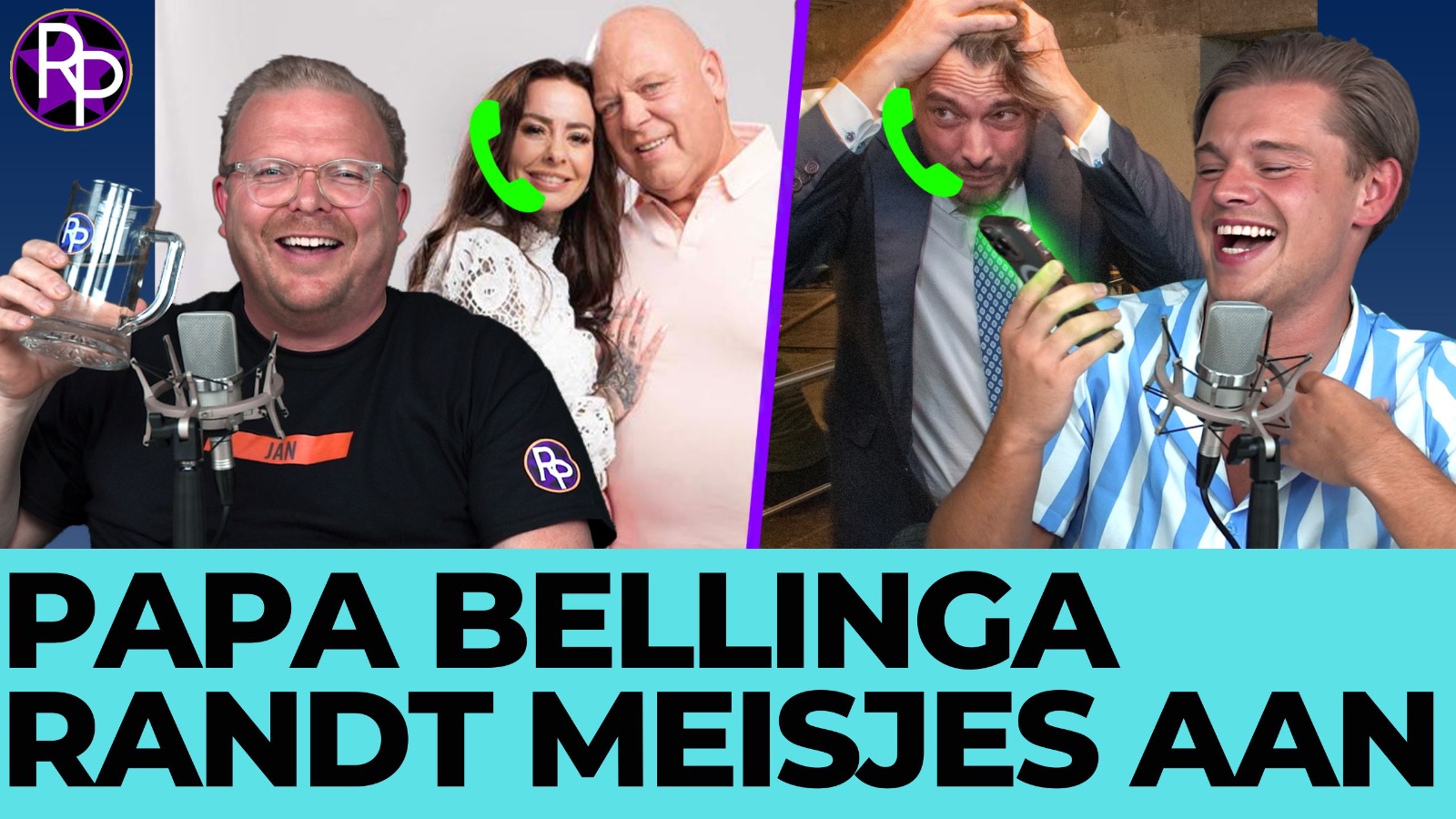 Daniel Bellinga randt meisjes aan & Vriendin Peter Gillis belt: ‘Slaat Peter jou ook?’