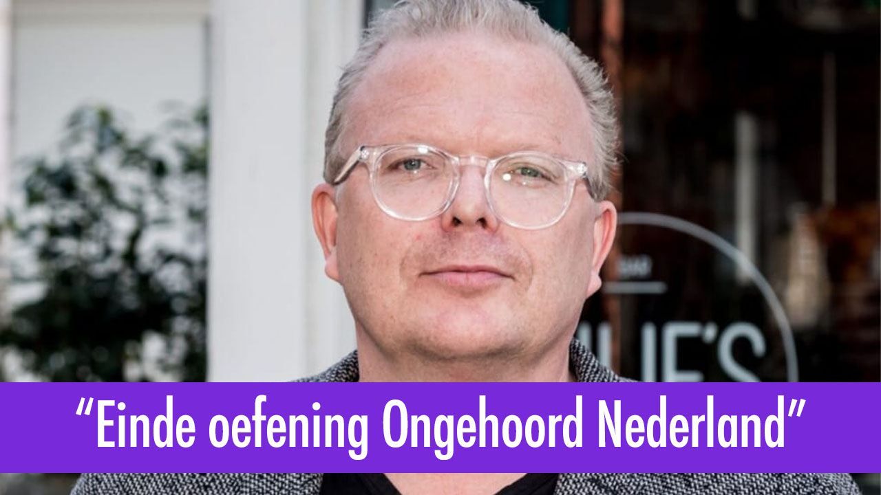 Jan Roos: Einde oefening Ongehoord Nederland